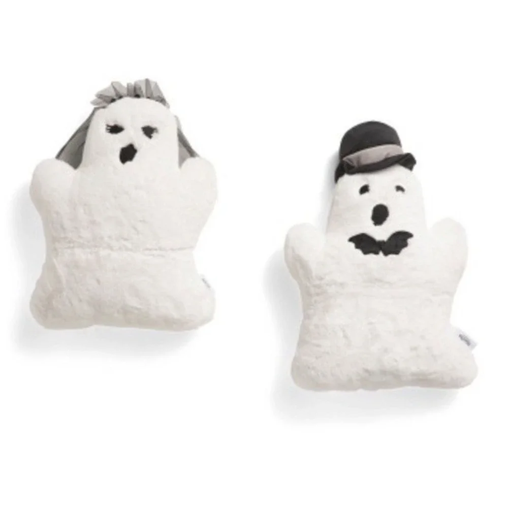 Martha Stewart Halloween Ghost Pillows Bride & Groom TIKTOK Viral GOTHIC MR&MRS